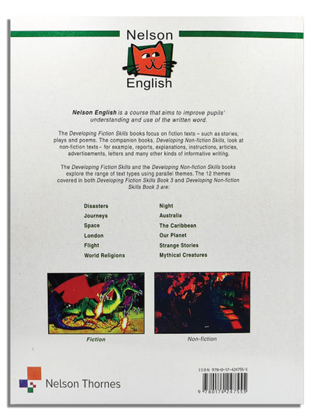 NELSON ENGLISH: BOOK 3: DEVELOPING FICTION SKILLS