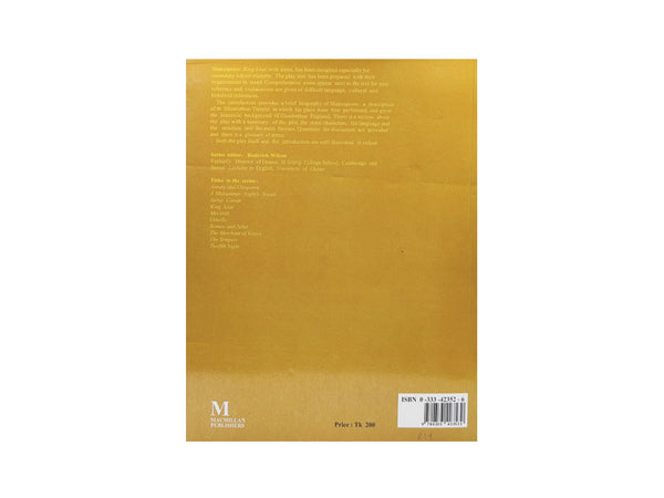 KING LEAR BY WILLIAM SHAKESPEARE
