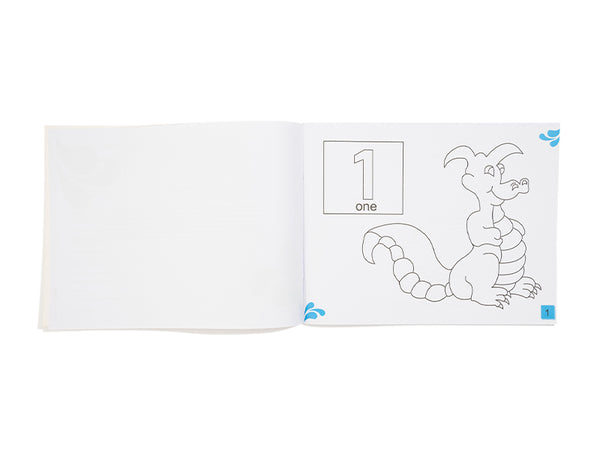 A NUMBER COLOURING BOOK