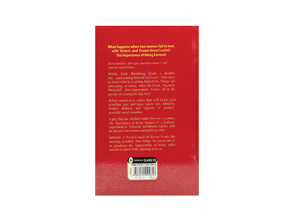 IMPORTANCE OF BEING EARNEST BY OSCAR WILDE - FP CLASSICS
