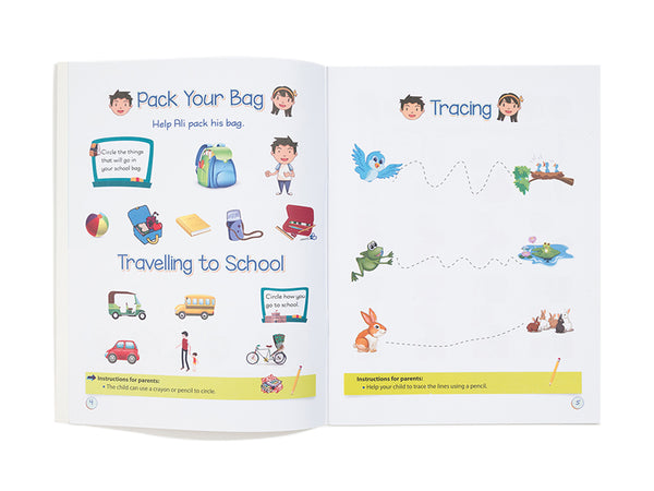 GET READY FOR KINDERGARTEN