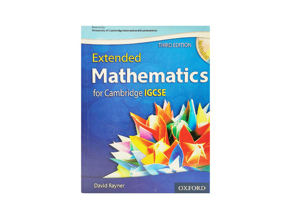 EXTENDED MATHEMATICS FOR CAMBRIDGE IGCSERG STUDENT BOOK (EXTENDED)