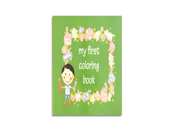 MY FIRST COLORING BOOK