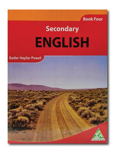 SECONDARY ENGLISH- BOOK-IV, BY- SADLER HAILLAR, PUB: PEAK PUBLISHING- (Best Quality)- PCL Bookshop - pclbookshop.com