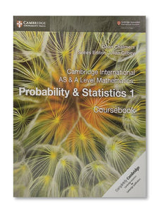 CAMBRIDGE INTERNATIONAL AS & A LEVEL MATHEMATICS: PROBABILITY & STATISTICS 1 COURSE BOOK- PCL Bookshop - pclbookshop.com