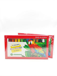 CROWN OIL PASTEL - 12 (PVC BOX) - pclbookshop.com